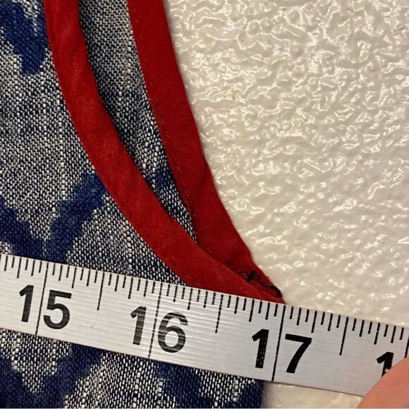 THML Boho Sleeveless Printed Tassel medallion Kaftan Duster Festival Coachella S - Picture 9 of 12